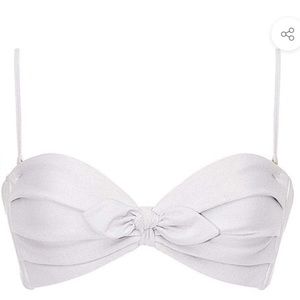 Montce NWT pearl cabana bikini top & high waisted moderate coverage bottom